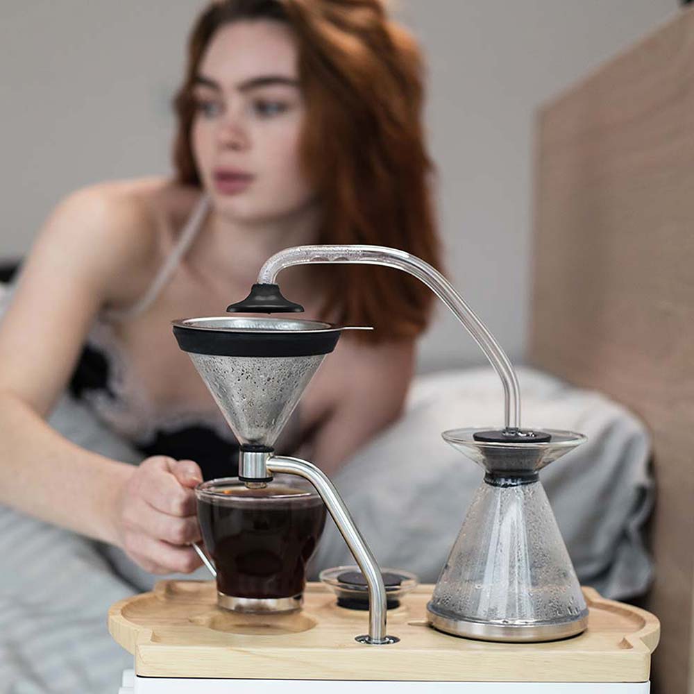 The Barisieur Coffee-brewing Alarm Clock Is Nearly In Our Grasp